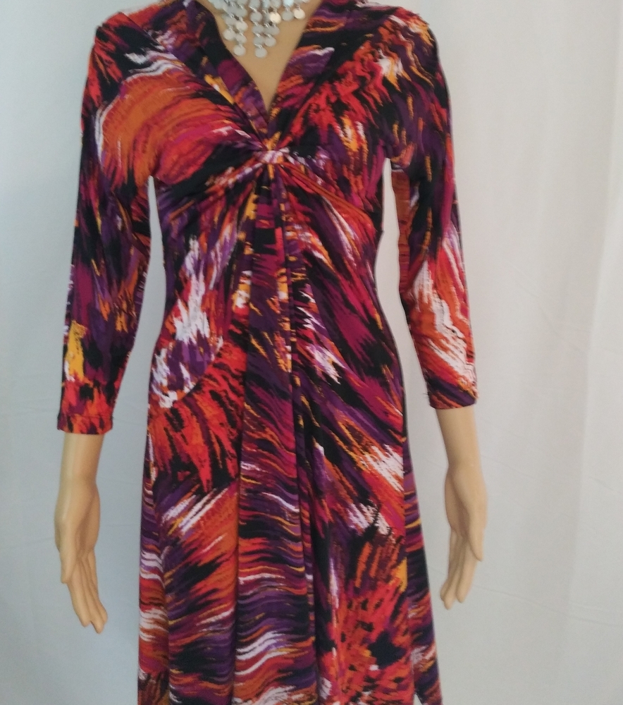 NINE WEST Womens Size 4 Sheath Dress Multicolored
